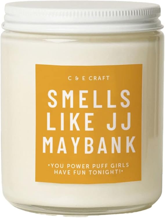 CE Craft Smells Like JJ Maybank Candle - White Driftwood Scent - Gift for Her, Prayer Candle, Scented Soy Wax Candle for Home | 9oz Clear Jar, 40 Hour Burn Time, Made in the USA