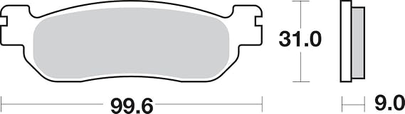 SBS 830H.HF Brake Pad