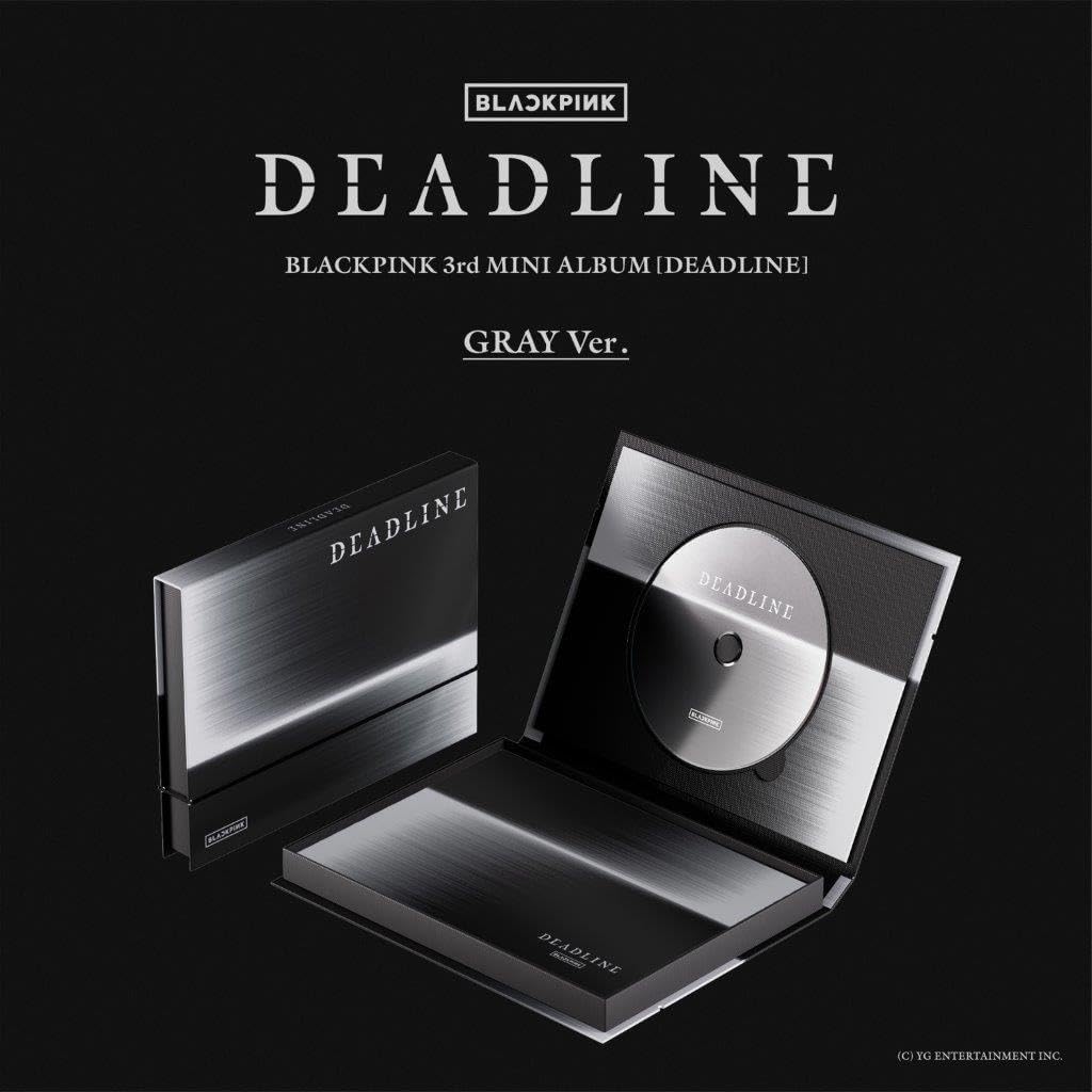 Blackpink 3rd Mini Album Deadline Gray Ver. 輸入盤
