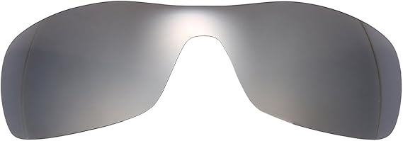 Polarized Replacement Lenses for Oakley Antix Sunglasses Glass Frame (Titanium Mirror)