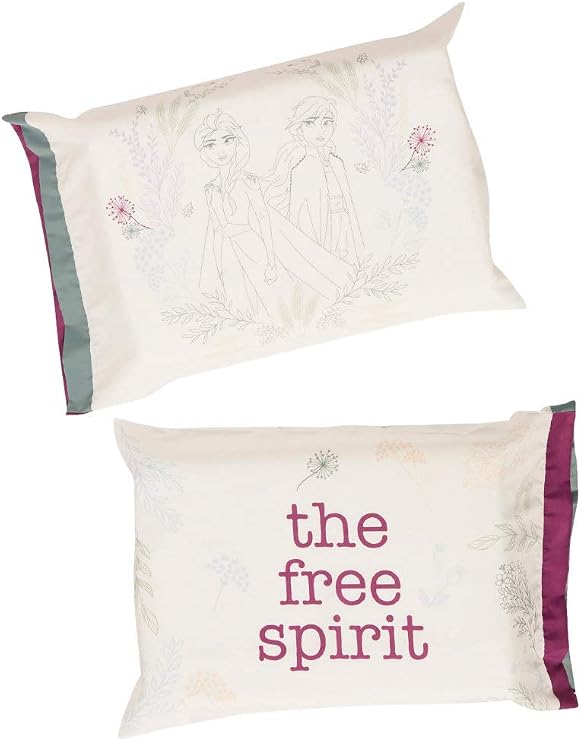 Disney Frozen 2 Floral Pillowcase Set Multi None