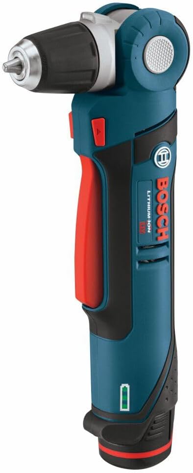 BOSCH PS11-102 12V Max 3/8 In. Right Angle Drill/Driver Kit with 2.0Ah Lithium Ion Battery