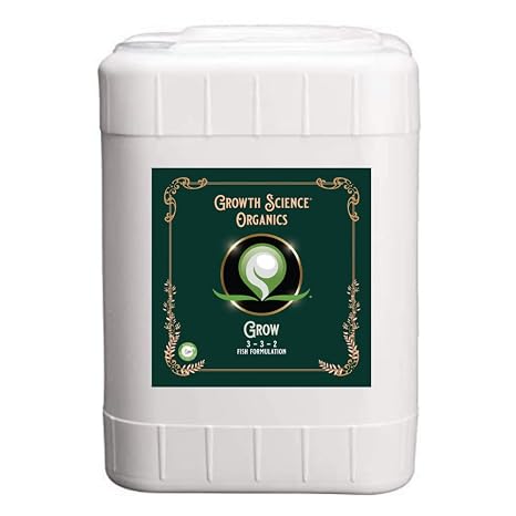 Organics - Grow (3-3-2) : Base Nutrient (6G)