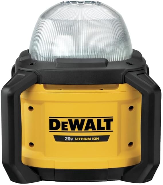 DEWALT 20V MAX LED Work Light, Compact and Portable, Weather and Dust Resistant, Cordless (DCL074)