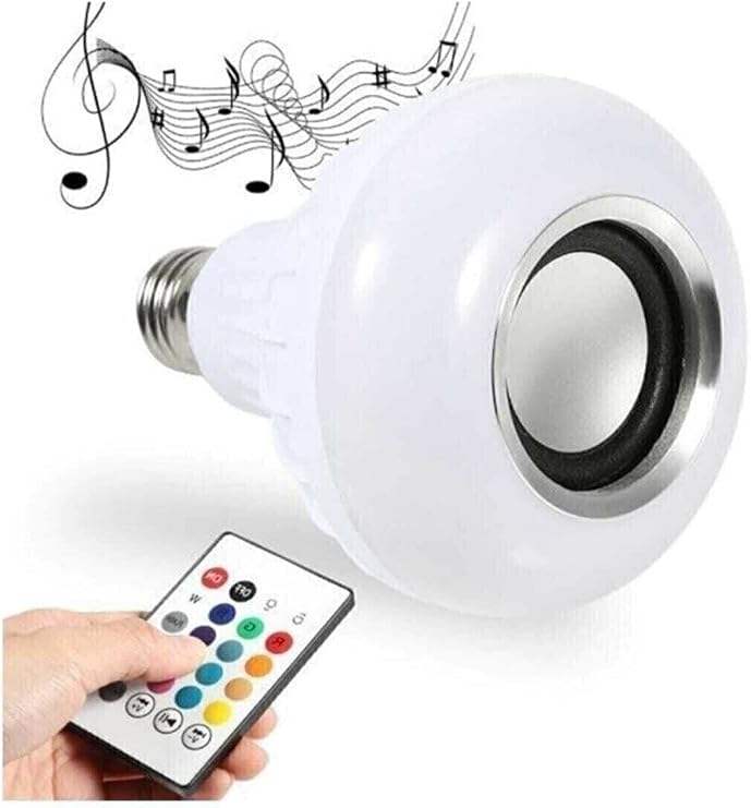 Mobee Bluetooth Hoparlör Akıllı Led Ampul Lamba 1250