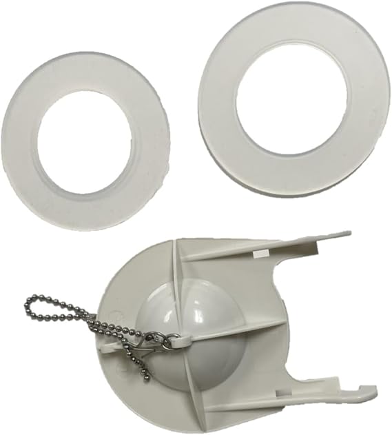 3.5-inch Nuflush Upgrade Flapper with 2 Extra Seals