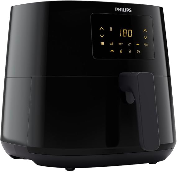 Philips HD927090 Airfryer XL Essential Heiluftfritteuse, 2000 W, 1200 g Kapazitat, digitales Display schwarz