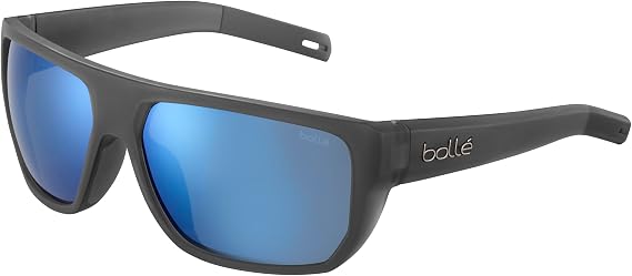 bolle Vulture Sunglasses Matte Crystal Grey Unisex-Adult Medium