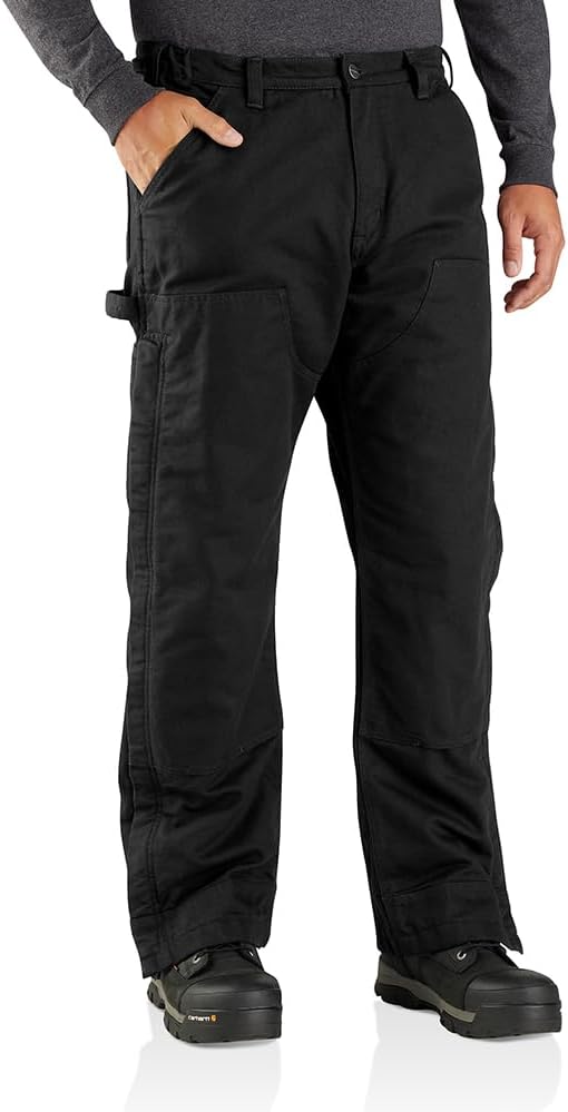 Carhartt Men's Loose Fit Washed Duck Insulated Pant
