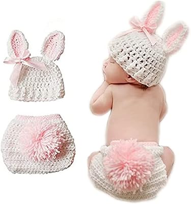 Newborn Photography Props Outfits,Baby Crochet Outfits,Handmade Knitted Baby Costume Sets