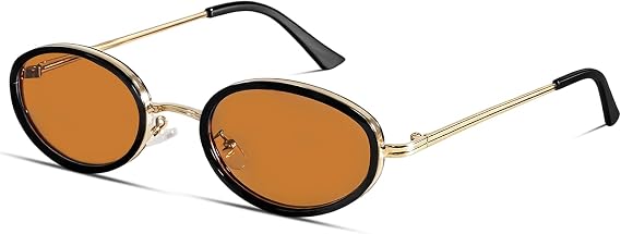 boten Retro Oval Sunglasses for Women 90s Small Sunnies