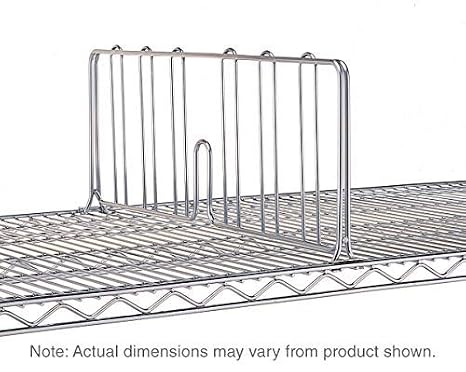 Metro Super Erecta Shelf Divider for Industrial Wire Shelving, 1 Pack