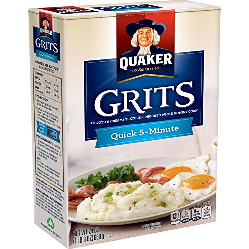 Quaker Quick 5 Minute Grits, 24oz Box