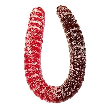 The Gummy Bear Guy (TM) | Sour World's Largest Gummy Worm (TM) - Cherry/Cola (Cherry/Cola)