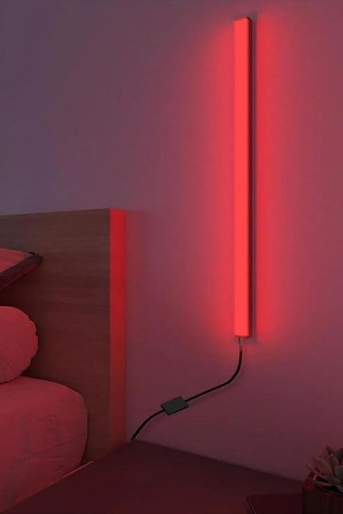 luciole Remote Control Led Sconce - Bed Top, Next to TV, Living Room - Rgb Multi Color 50 Cm Miniy6