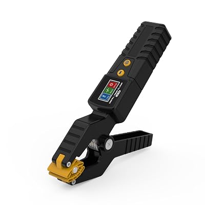 HVAC Digital Thermometer,LM55 HVAC Digital Temp Clamp for Heating and Cooling Systems,HVAC Thermometer with Real-Time Temp Measurement,Data Waveform Display,Measurement Range of -50~150℃