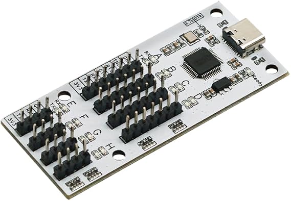 USB to TTL 8-Way Serial CH348 Independent Control Chip Serial Adapter Interface Converter Port USB to UART 8-Way TTL Serial Port COM Work independently Without Interfering