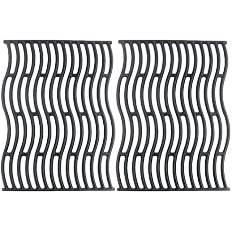 Grill Grates Replacement for Napoleon Prestige PRO 500 Gas Grills, Cast Iron Grill Cooking Grids, 17 34, 2 Pack