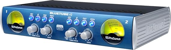 PreSonus BlueTube DP V2 2-channel Mic/Instrument Tube Preamp by PreSonus