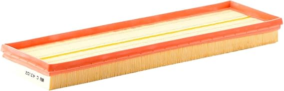 Mann Filter C43102 Engine Air Filter Replacement Compatible With VW Volkswagen Jetta (2005-2014), Golf (2010-2014), Passat (2012-2014), Beetle (2012-2014), Rabbit (2006-2009)