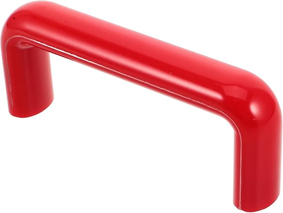 U Shape Bakelite Industrial Machine Control Handle, Heavy Duty Plastic Pull Handle with 120mm Hole Centers, Replacement Oven Door Pull for Equipment and Furniture