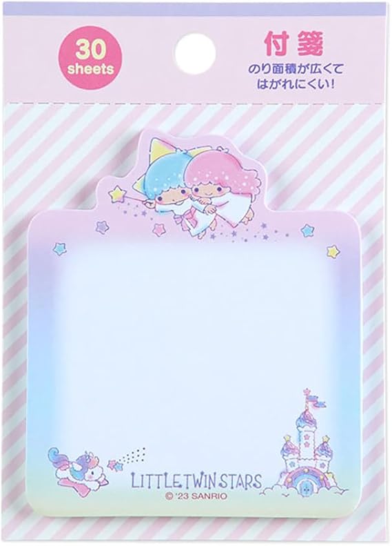 Sanrio 236802 Little Twin Stars Sticky Notes