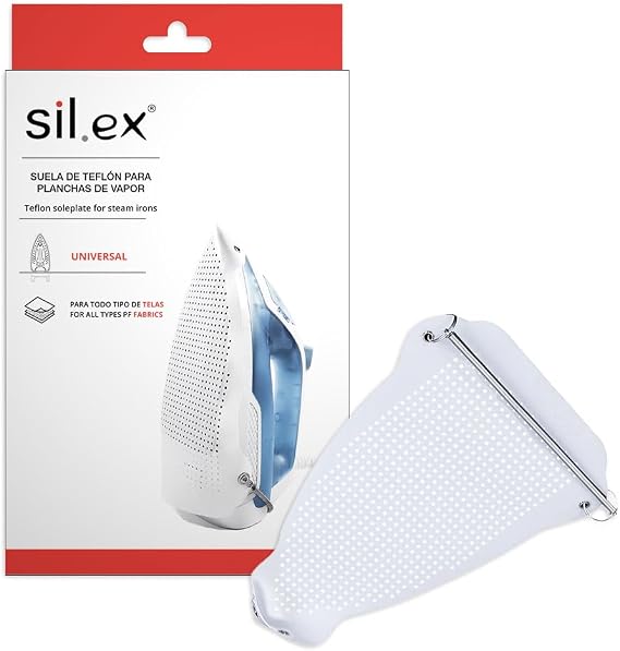 ANAKEL HOME Iron Cover Guard, Universal Teflon Iron Shoe & Sole Plate Protector | Non-Stick, Prevents Scorching & Burns, Fits All Steam Irons Including Rowenta | 9.4 x 5.1 in