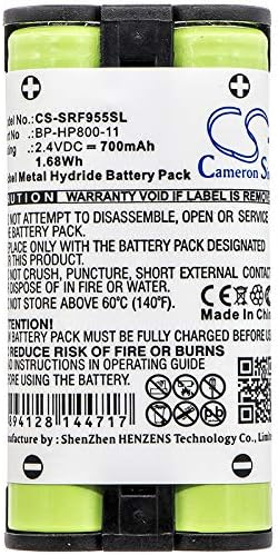 FITHOOD Replacement Battery for Sony BP-HP800-11 MDR-RF995RK MDR-RF995