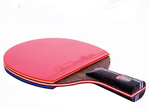 LLLSSS Carbon bat Table Tennis Racket with Rubber Pingpong Paddle Short Handle Tennis Table Rackt Long Handle