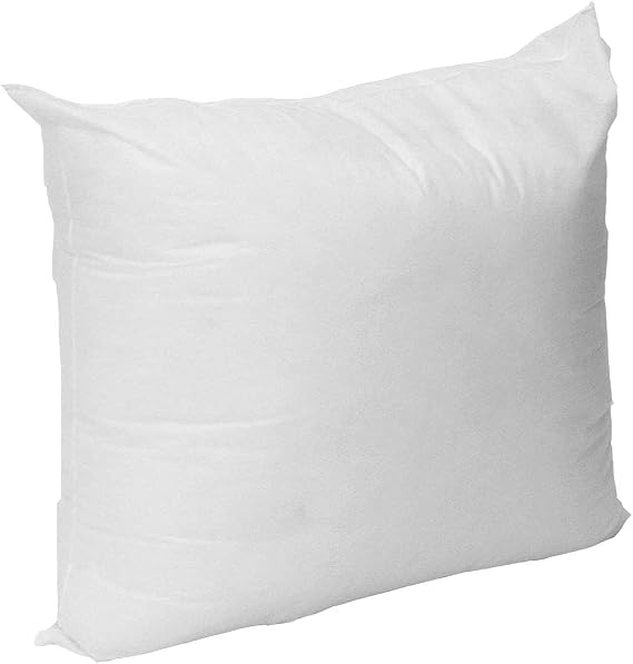 Mybecca 12 X 12 Sham Stuffer Square Pillow Insert Polyester, White