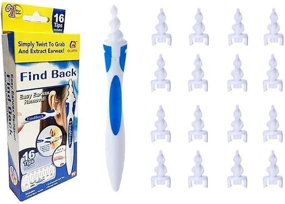 Find Back Pratik Kulak Temizleme Aparatı Silikon Kit Ear Claning