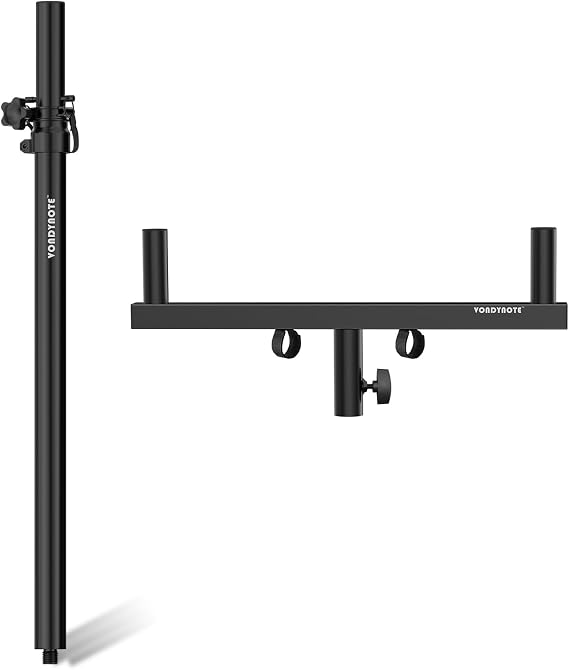 Vondynote Speaker Pole for Subwoofer and Dual Speaker Mount Adapter