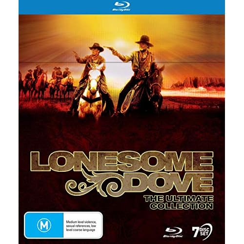 Lonesome Dove (The Ultimate Collection) - 7-Disc Box Set ( Lonesome Dove / Dead Man's Walk / Return to Lonesome Dove / Comanche Moon / Streets of Laredo ) [ Blu-Ray, Reg.A/B/C Import - Australia