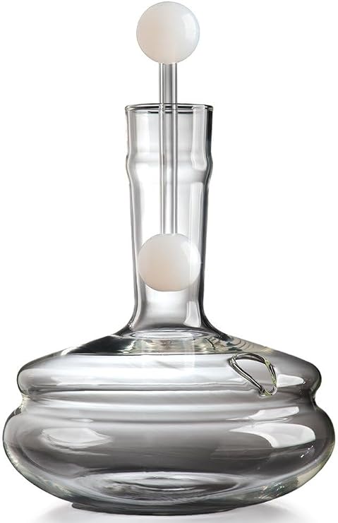 CHEMEX Hand Blown Glass Water Kettle, 2 Quart