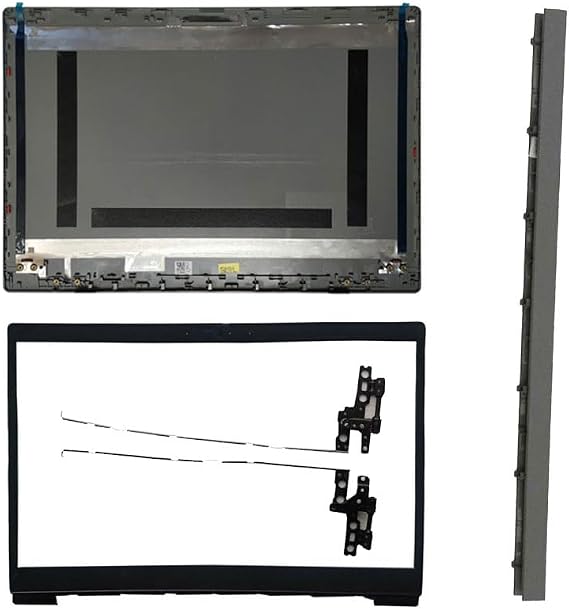 Laptop Replacement LCD Top Back Rear Compatible for Lenovo IdeaPad 3 15ADA05 3-15 ARE05 15IML05 15IIL05 15IGL05 5CB0Z56885 and Front Bezel Cover Case and Hinges and Hinges Cover