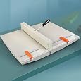 Manual Paper Creaser Creasing Machine, A3/A4/A5 Commercial Office Letter Folding Card Machine Paper Folder Creaser Scoring Tool, Heavy Duty Creaser Scorer Book Cover Scoring Machine