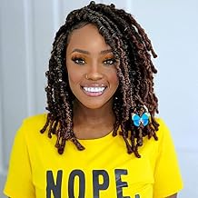 Butterfly Locs Crochet Hair 12inch 8packs Pre Looped Distressed Faux Locs Crochet Hair Butterfly Faux Locs Crochet Hair Short Bob Twist Braids Hair12inchpack of 8, T30