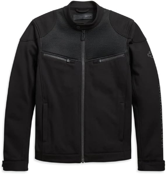 Harley-Davidson Men's 3D Mesh Accent Casual Jacket - 98419-19VM