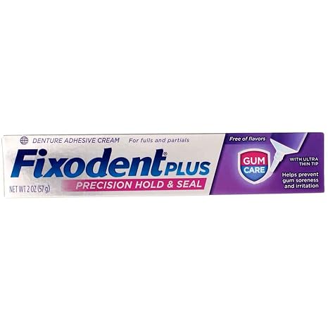 Fixodent Plus Denture Adhesive Cream 2 oz. (Pack of 11)