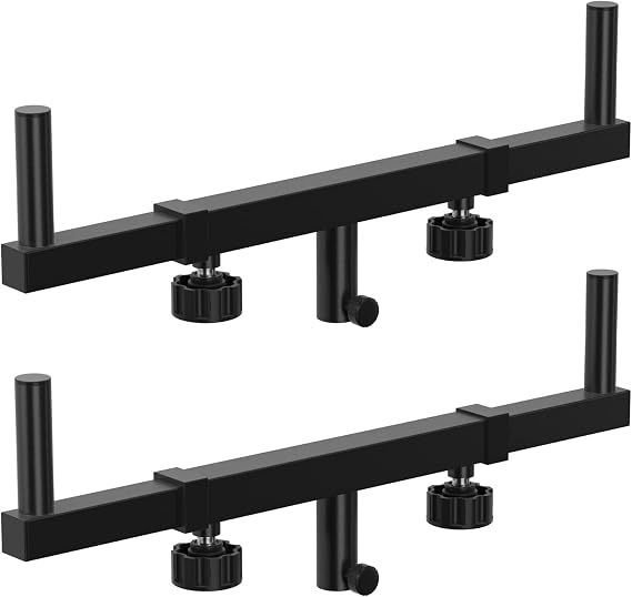 Dual Speaker Mounting Fork Bracket - Adjustable Width 16"-22"