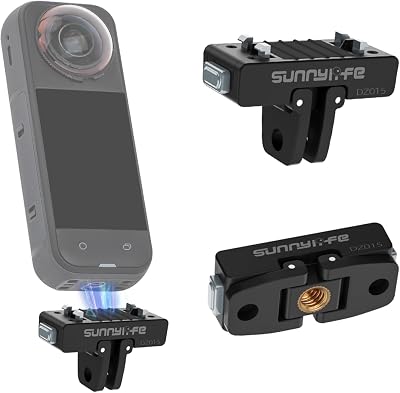 360 X5 Magnetic Mount Adapter for Insta360 X5  AceAce Pro 21 Camera Compatible with Original Frame Quick Release