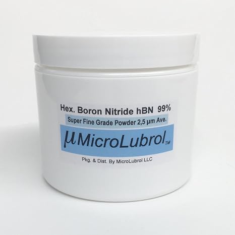 1 oz Hexagonal Boron Nitride hBN Powder FINE 2.5 Micron