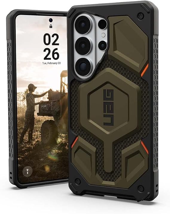 URBAN ARMOR GEAR Galaxy S26 Ultra Monarch Pro US Military MIL Standard Shockproof Smartphone Case Kevlar Element Green Kevlar Element Green Japanese Authorized Dealer UAG-GLXS26U-PM-KG