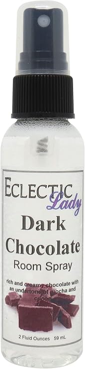 Dark Chocolate Room Spray, 2 oz, For Home, Room, Office
