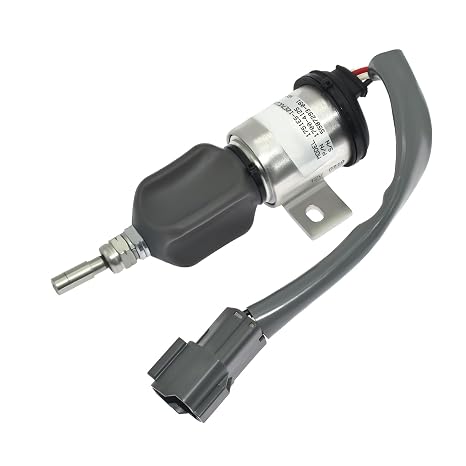 Fuel Shut Down Solenoid 1751ES-12E7UC12B1 1700-4125 Compatible with Yanmar