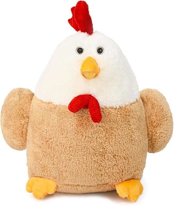 Özgüner Oyuncak Peluş Tavuk 40 cm - Yumuşak Çiftlik Hayvanı Peluş Oyuncak - Çocuklar İçin Büyük Boy Peluş