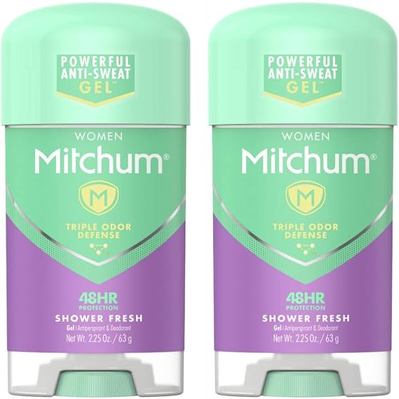 Mitchum for Women Advanced Control Gel Antiperspirant & Deodorant-Powder Fresh, 2.25 oz - Packaging May Vary