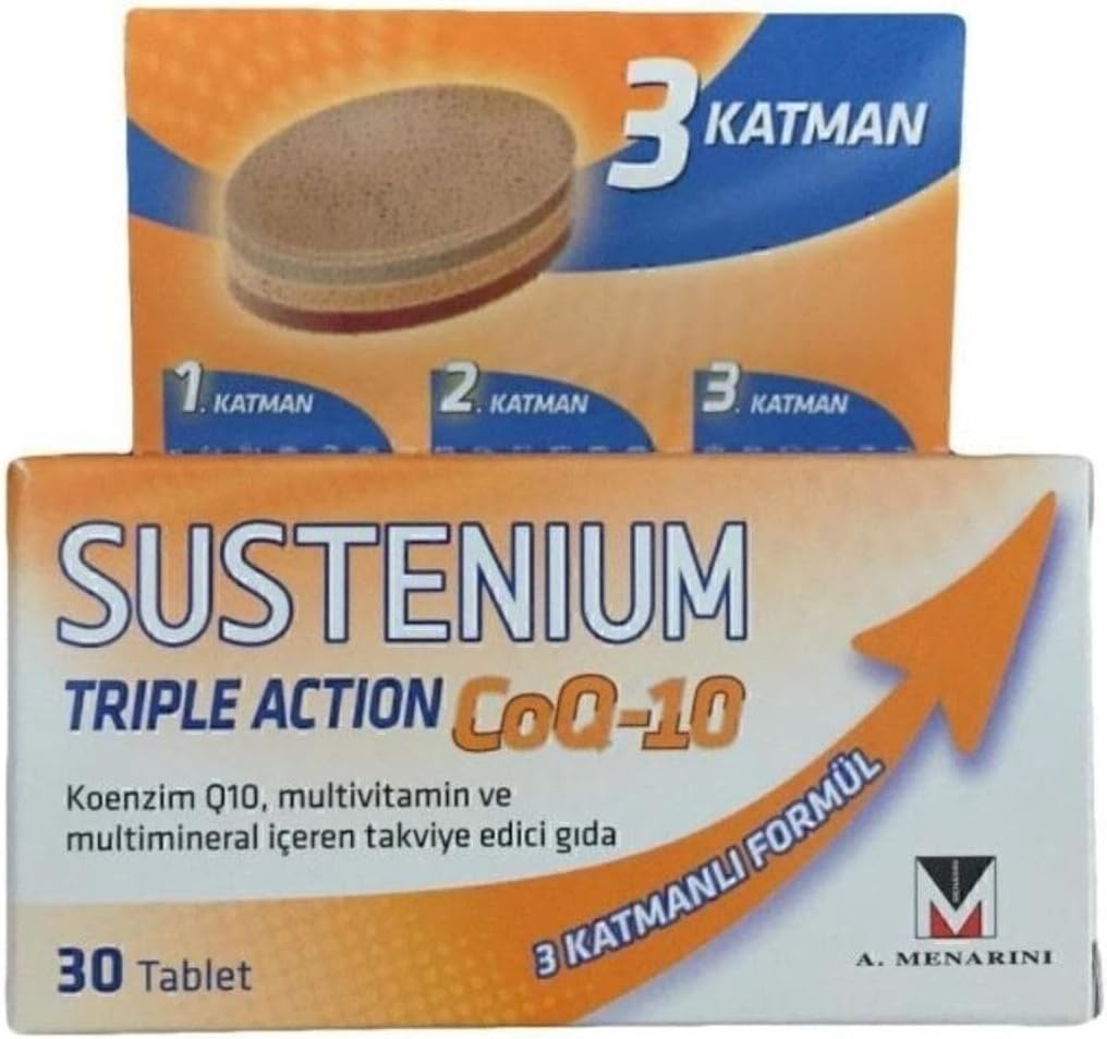 Sustenium Triple Action Coq 10 Tablet 30 Adet
