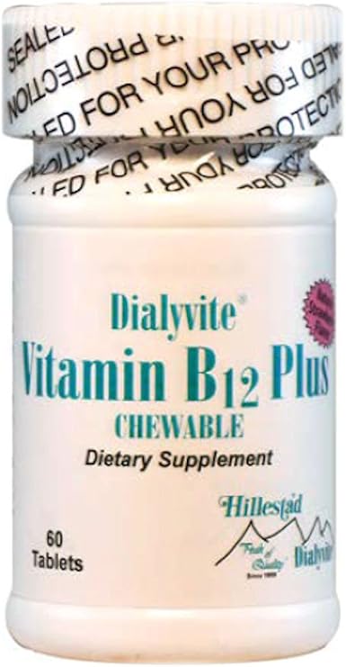 Dialyvite - Vitamin B12 Plus - Chewable - 60 Wafers