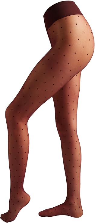 CALZEDONIA Sheer polka dot tights
